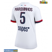 Paris Saint-Germain Marquinhos #5 Auswärtstrikot Frauen 2025-26 Kurzarm